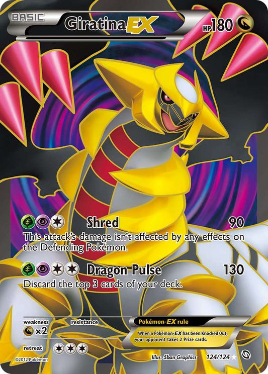 Giratina-EX - (124/124) Ultra Rare Pokemon Holofoil - Premier Trading Cards