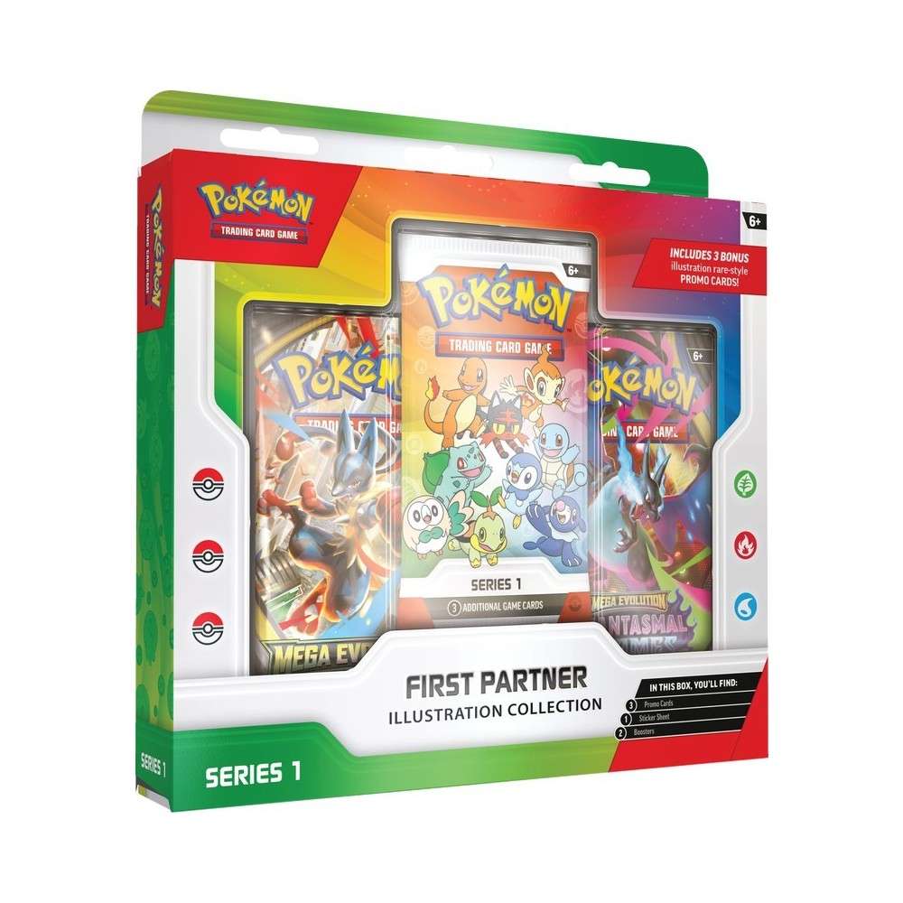 Pokémon TCG: First Partner Illustration Collection Series 1 (PRE-ORDER) - Premier Trading Cards