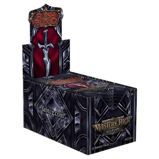 Flesh and Blood Mastery Pack Assassin Booster (PRE-ORDER) - PTC Collectibles