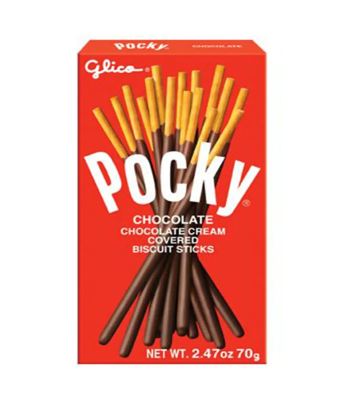 Glico - Pocky Biscuit Sticks Chocolate Cream Coated 70g - PTC Collectibles