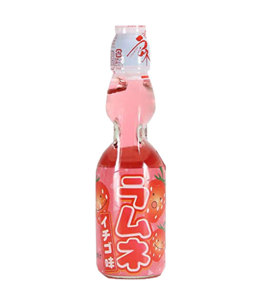 Hata - Ramune Soda (Strawberry Flavor) 200ml - PTC Collectibles