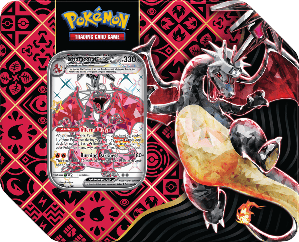Pokemon Paldean Fates Tin - Premier Trading Cards