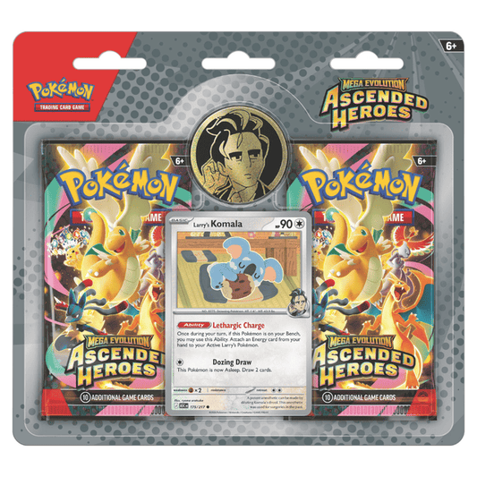 Pokémon TCG: ME2.5 Ascended Heroes 2-Pack Blister (WAVE 2 PRE-ORDER) - Premier Trading Cards
