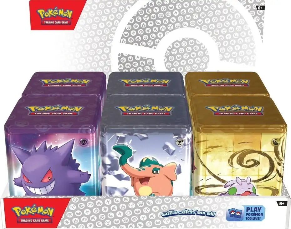 Pokemon 2024 Stacking Tins (Pre-Order) - Premier Trading Cards