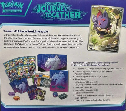 Journey Together Pokemon Center Elite Trainer Box - PTC Collectibles