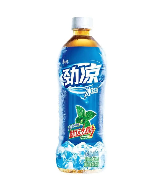Kang Shi Fu - Ice Black Tea Drink (Lemon Peppermint Flavour) 500ml - PTC Collectibles