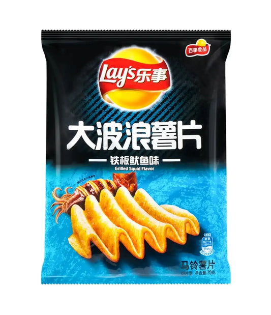 Lay's - Potato Chips (Grilled Squid Flavor) 70g - PTC Collectibles