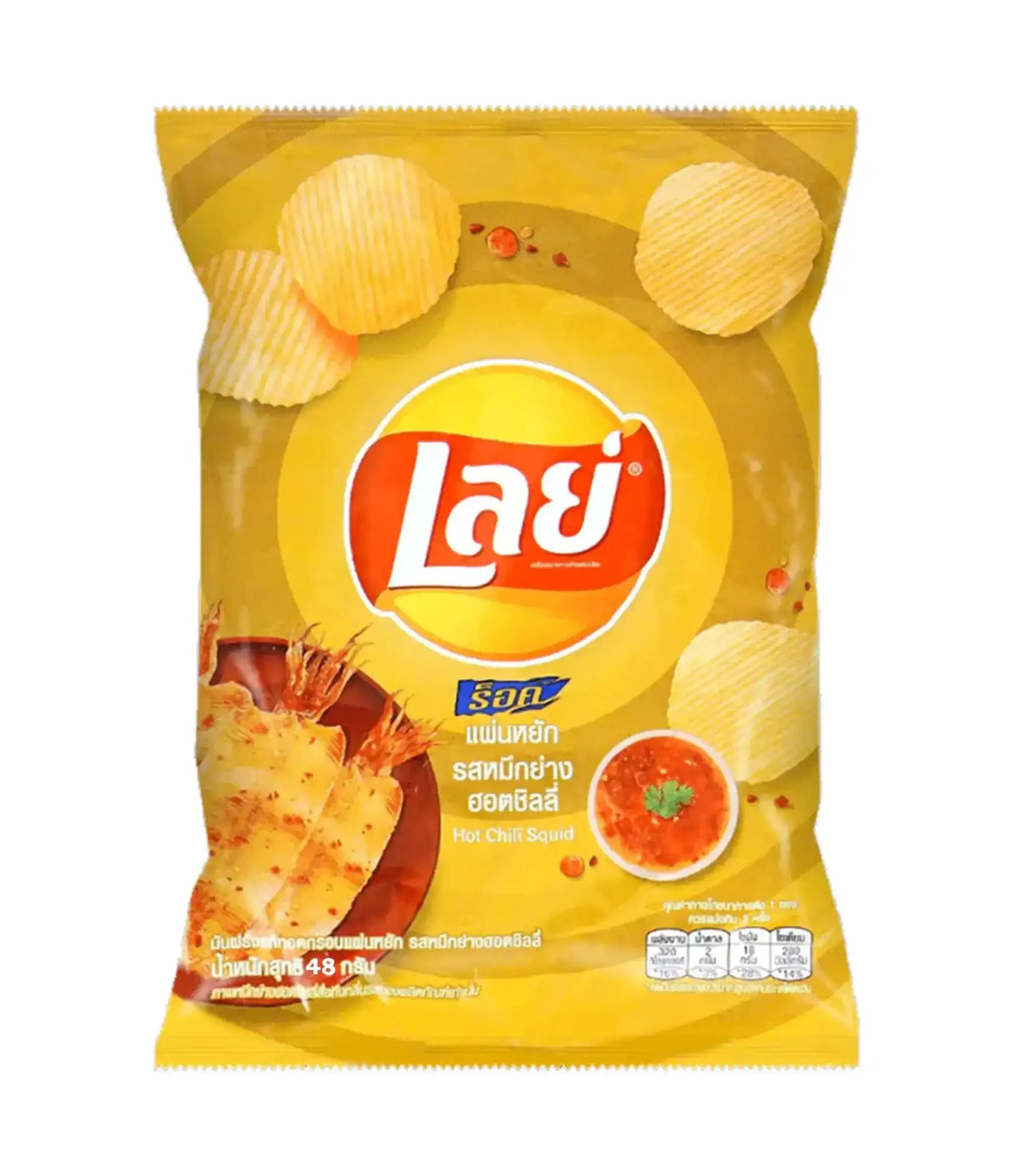 Lay's - Potato Chips (Hot Chili Squid Flavor) 48g - PTC Collectibles