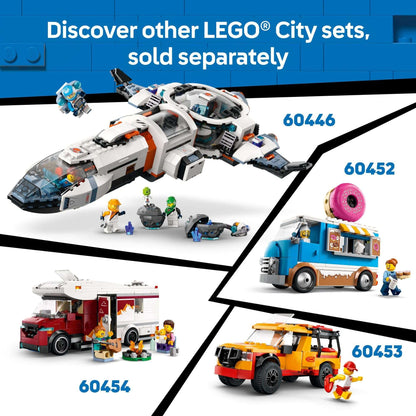 LEGO City Lifeguard Beach Rescue Truck Toy - Building Toy for Kids, Boys and Girls, Ages 6+ - Includes 2 Minifigures, Shark Toy - Gift for Beach-Loving Kids - 60453 🍁 All In One Marketplace Canada - PTC Collectibles