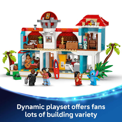 LEGO Disney Lilo and Stitch Beach House Toy - Building Playset for Kids, Girls and Boys, Ages 9+ - Includes 5 Minifigures - Disney Gift Idea for Fans of Lilo & Stitch Movie - 43268 🍁 All In One Marketplace Canada - PTC Collectibles