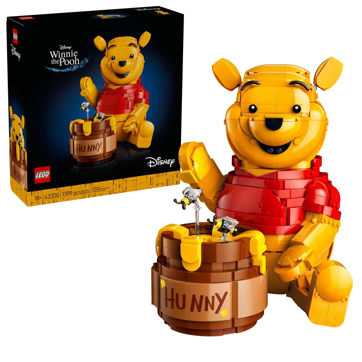 LEGO Disney Winnie the Pooh Building Set - Home, Office or Book Shelf Decor for Adult Fans, Ages 18+ - with Eeyore Figure - Collectible Disney Gift - 43300 🍁 All In One Marketplace Canada - PTC Collectibles