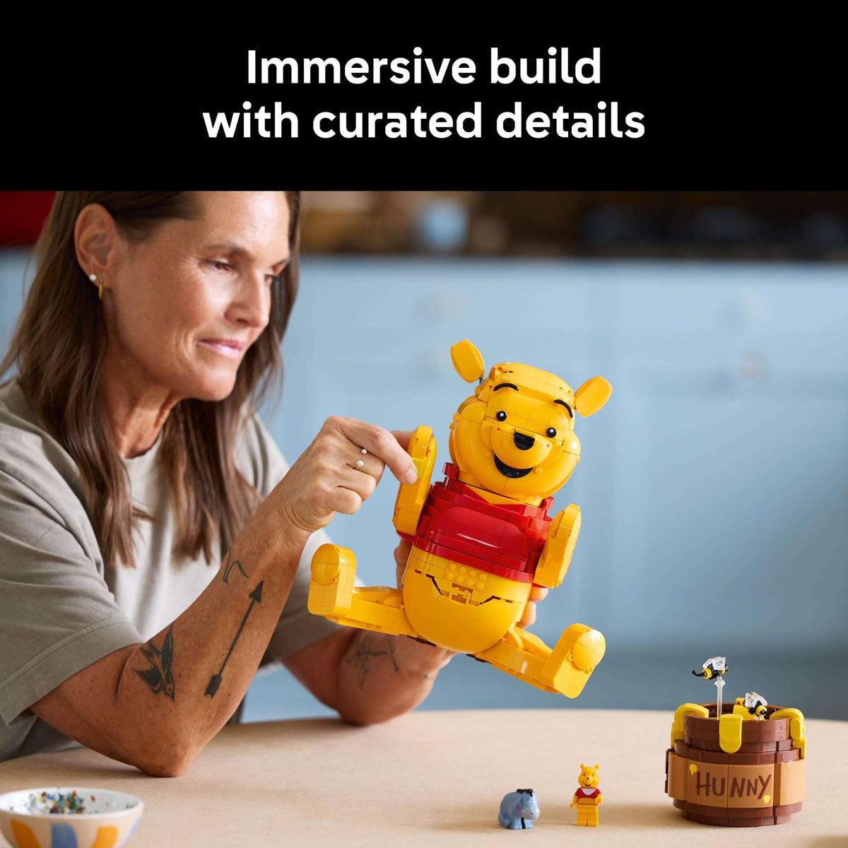 LEGO Disney Winnie the Pooh Building Set - Home, Office or Book Shelf Decor for Adult Fans, Ages 18+ - with Eeyore Figure - Collectible Disney Gift - 43300 🍁 All In One Marketplace Canada - PTC Collectibles