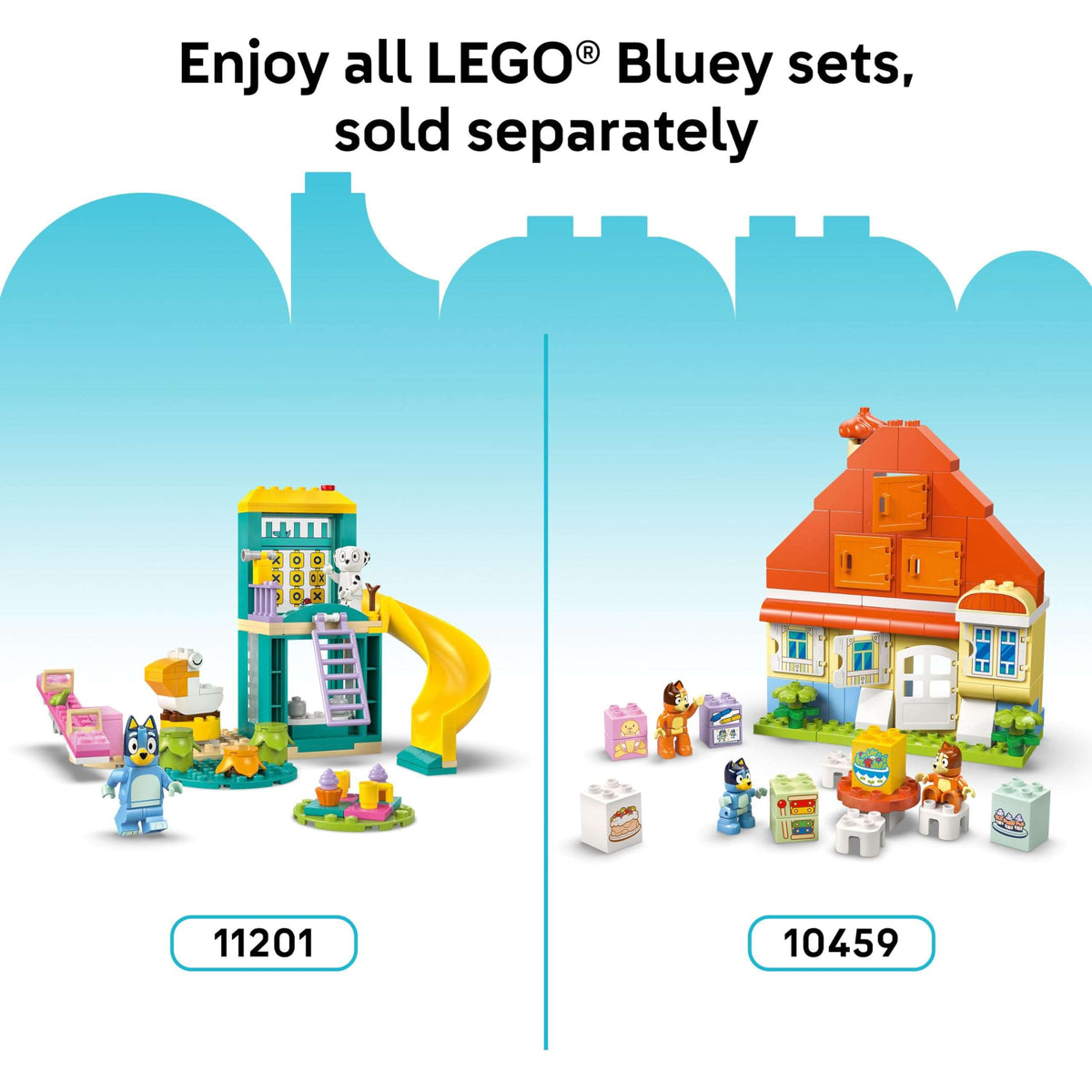 LEGO DUPLO Bluey Ice Cream Trip with Bluey - Toddler Toy for Kids, Boys, and Girls Ages 2+ - Includes Figure and Ice Cream Stand - Sensory Toy for Pretend Play - Preschool Gift Idea - 10458 🍁 All In One Marketplace Canada - PTC Collectibles