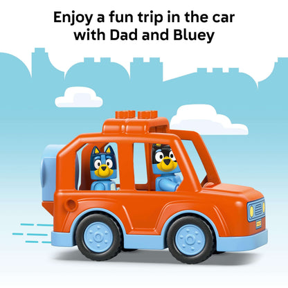 LEGO DUPLO Bluey Ice Cream Trip with Bluey - Toddler Toy for Kids, Boys, and Girls Ages 2+ - Includes Figure and Ice Cream Stand - Sensory Toy for Pretend Play - Preschool Gift Idea - 10458 🍁 All In One Marketplace Canada - PTC Collectibles