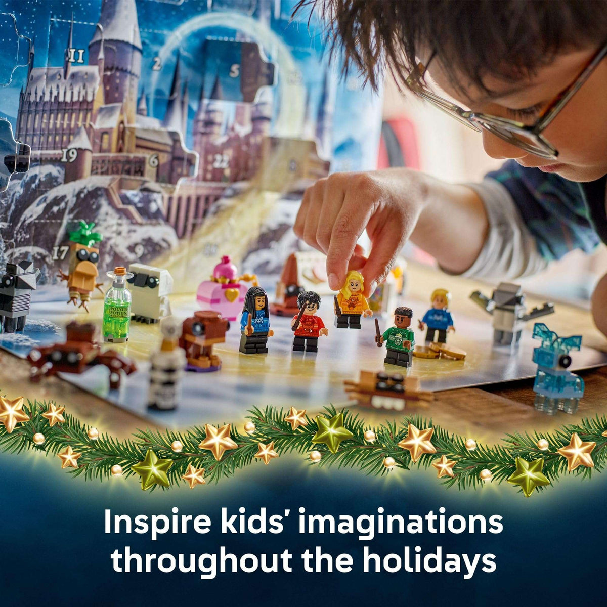 LEGO Harry Potter Advent Calendar 2025 Kids Toy - Holiday Countdown for Boys & Girls, 7+ - 24 Buildable Surprises, Including Harry, Draco & Luna Minifigures - Kids Gift Idea for Christmas - 76456 🍁 All In One Marketplace Canada - PTC Collectibles