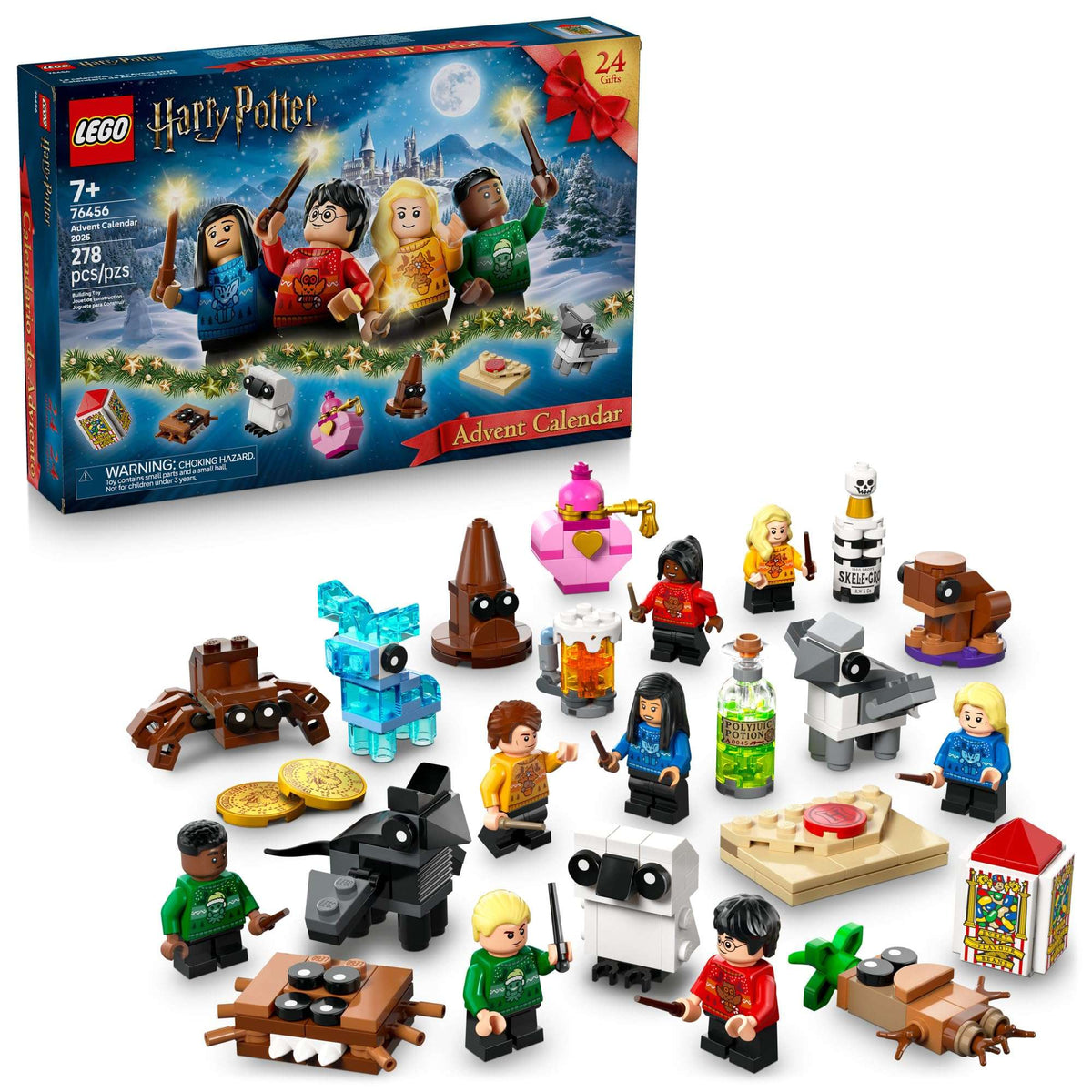 LEGO Harry Potter Advent Calendar 2025 Kids Toy - Holiday Countdown for Boys & Girls, 7+ - 24 Buildable Surprises, Including Harry, Draco & Luna Minifigures - Kids Gift Idea for Christmas - 76456 🍁 All In One Marketplace Canada - PTC Collectibles
