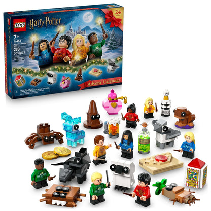 LEGO Harry Potter Advent Calendar 2025 Kids Toy - Holiday Countdown for Boys & Girls, 7+ - 24 Buildable Surprises, Including Harry, Draco & Luna Minifigures - Kids Gift Idea for Christmas - 76456 🍁 All In One Marketplace Canada - PTC Collectibles