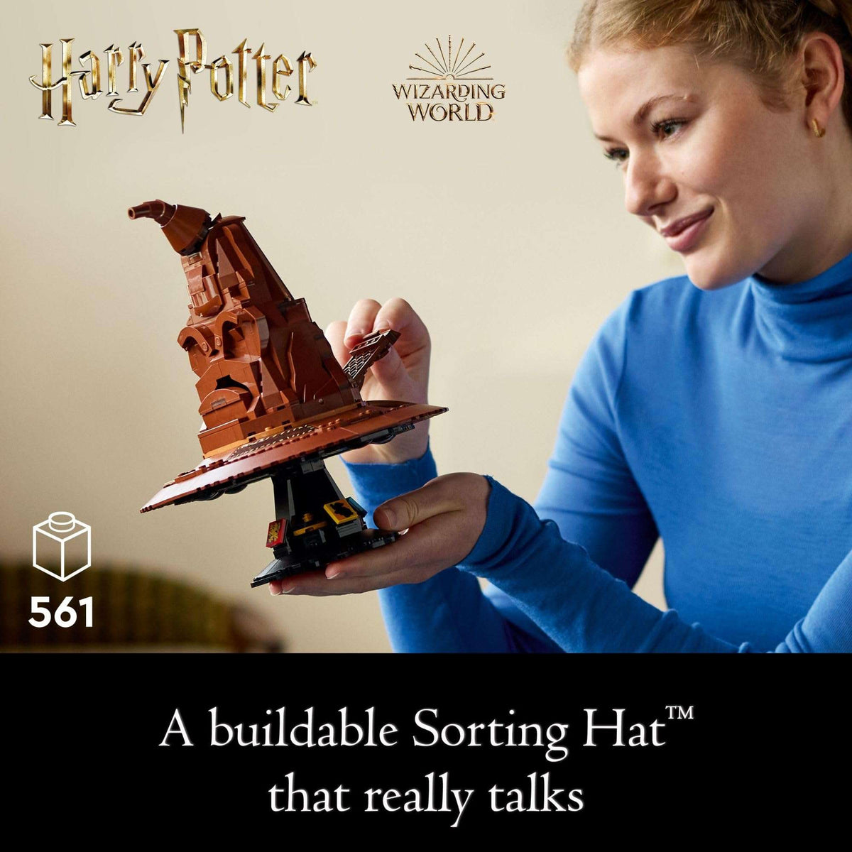 LEGO Harry Potter Talking Sorting Hat W/ 31 Voices - Harry Potter Building Set - Gift Idea for Adults, Women & Men, 18+ - 76429 🍁 All In One Marketplace Canada - PTC Collectibles
