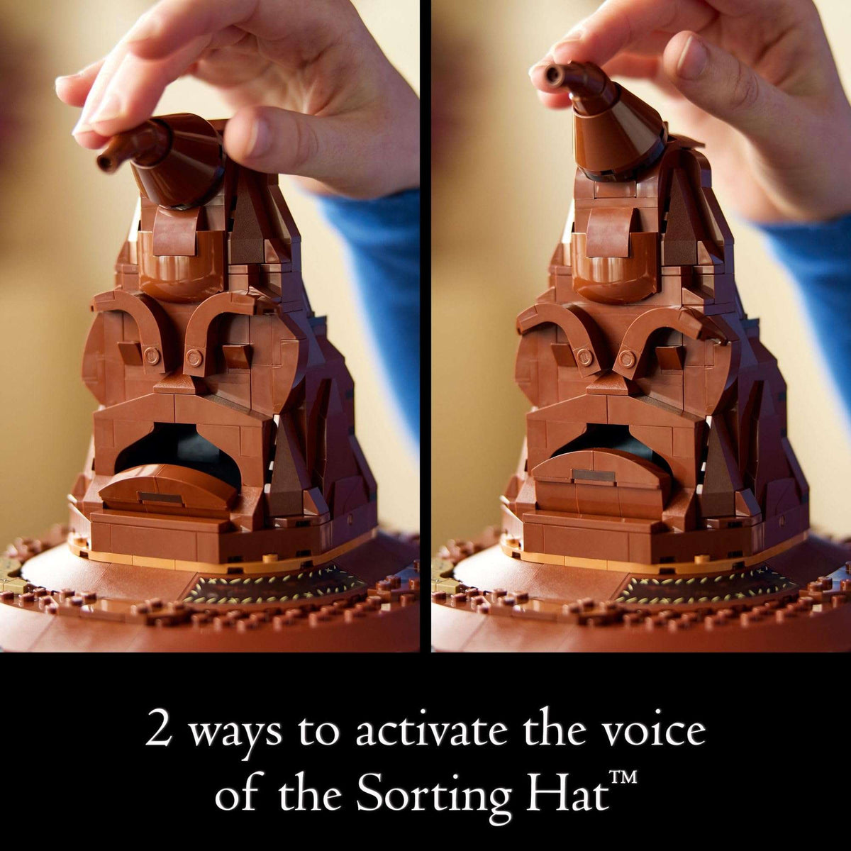 LEGO Harry Potter Talking Sorting Hat W/ 31 Voices - Harry Potter Building Set - Gift Idea for Adults, Women & Men, 18+ - 76429 🍁 All In One Marketplace Canada - PTC Collectibles