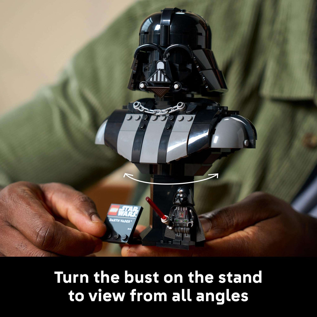 LEGO Star Wars Darth Vader Bust - Collectible Building Set for Adults, Ages 18+ - Star Wars Gift for Men & Women - with Darth Vader Minifigure - Bedroom or Shelf Decor - 75439 🍁 All In One Marketplace Canada - PTC Collectibles