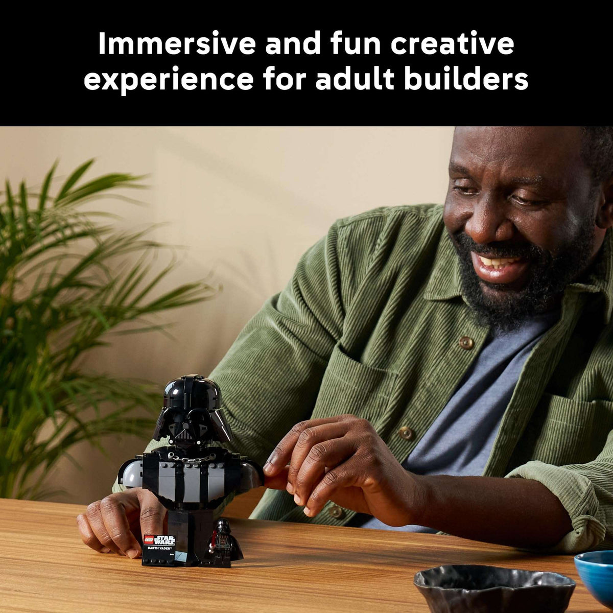 LEGO Star Wars Darth Vader Bust - Collectible Building Set for Adults, Ages 18+ - Star Wars Gift for Men & Women - with Darth Vader Minifigure - Bedroom or Shelf Decor - 75439 🍁 All In One Marketplace Canada - PTC Collectibles