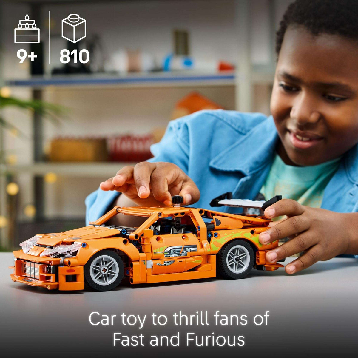 LEGO Technic Fast and Furious Toyota Supra MK4 Building Kit- Toy Car for Kids, Boys, and Girls, Ages 9+ - Creative Gift for Fast and Furious Car Fans - Realistic Engineering Details - 42204 🍁 All In One Marketplace Canada - PTC Collectibles