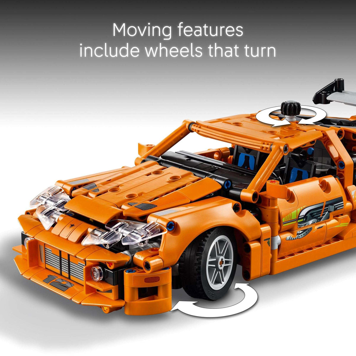 LEGO Technic Fast and Furious Toyota Supra MK4 Building Kit- Toy Car for Kids, Boys, and Girls, Ages 9+ - Creative Gift for Fast and Furious Car Fans - Realistic Engineering Details - 42204 🍁 All In One Marketplace Canada - PTC Collectibles