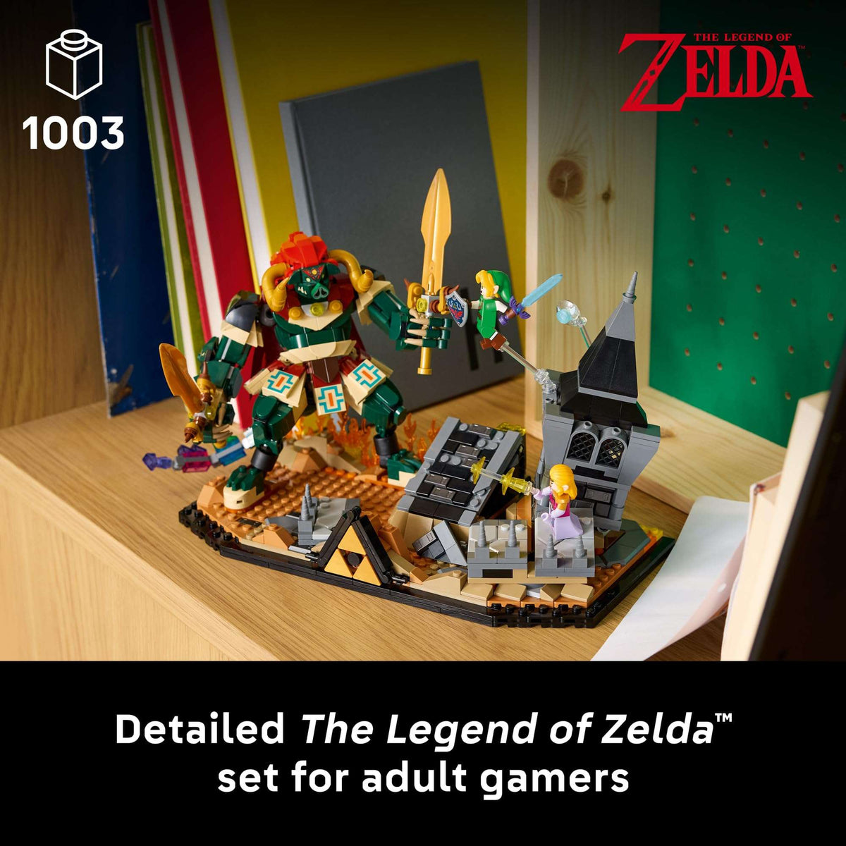 LEGO The Legend of Zelda: Ocarina of Time – The Final Battle - Building Set for Adults, Ages 18+ - Nintendo Collectible with Link & Zelda Minifigures - Bedroom or Game Room Decor - 77093 🍁 All In One Marketplace Canada - PTC Collectibles
