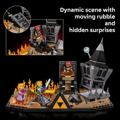 LEGO The Legend of Zelda: Ocarina of Time – The Final Battle - Building Set for Adults, Ages 18+ - Nintendo Collectible with Link & Zelda Minifigures - Bedroom or Game Room Decor - 77093 🍁 All In One Marketplace Canada - PTC Collectibles