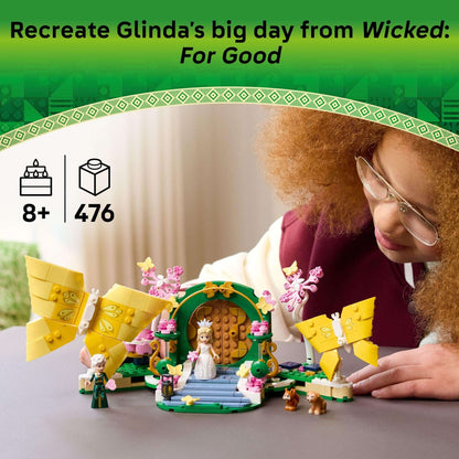 LEGO Wicked Glinda's Wedding Day Building Toy - Pretend Playset with 2 Minidolls, 2 Animal Toy Figures, & 2 Poseable Butterflies - Building Blocks for Kids, Ages 8+ - Gift for Girls & Boys - 75688 🍁 All In One Marketplace Canada - PTC Collectibles