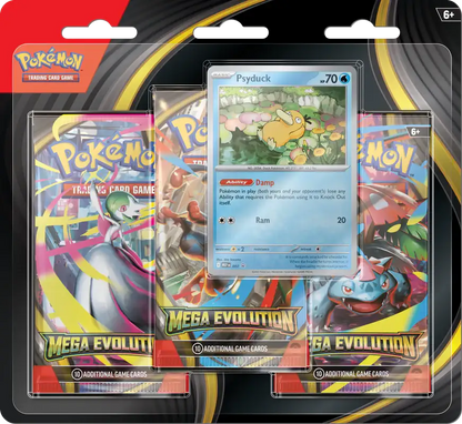 Pokémon TCG: ME01 Mega Evolutions 3-Pack Blister