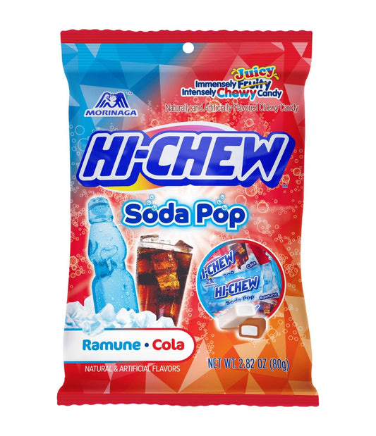Morinaga - Hi-Chew Candy (Ramune & Cola) 80g - PTC Collectibles