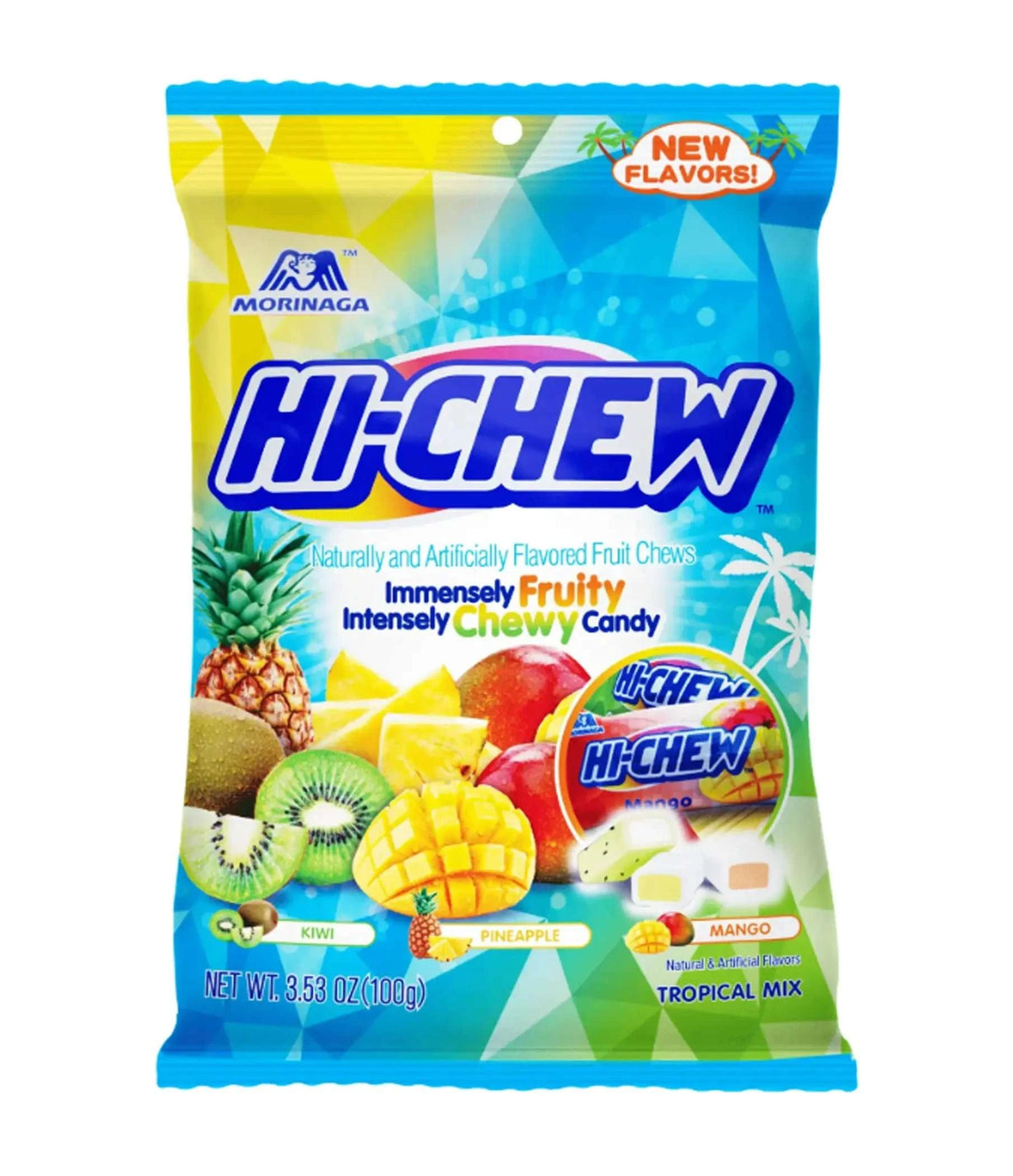 Morinaga - Hi-Chew Candy (Tropical Mix) 100g - PTC Collectibles