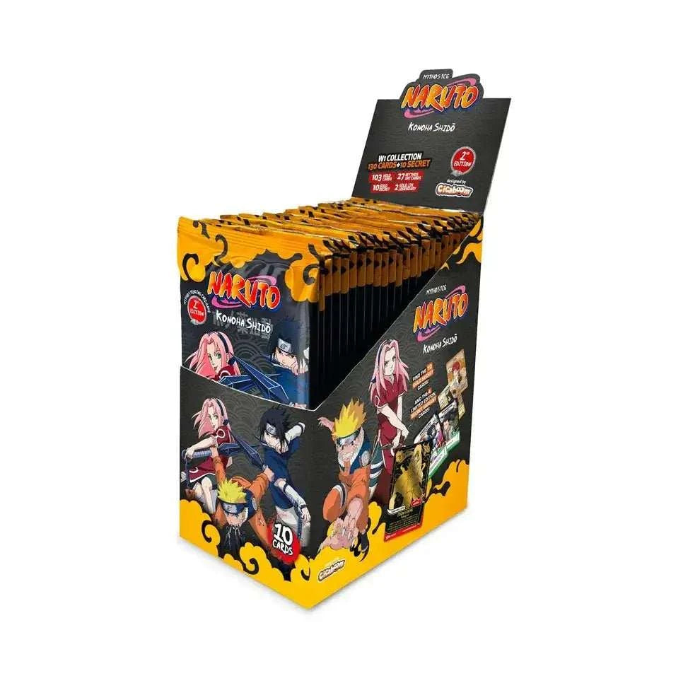 Naruto Mythos TCG: Set 1 Konoha Shido, 2nd Edition Booster Box (PRE-ORDER) - PTC Collectibles