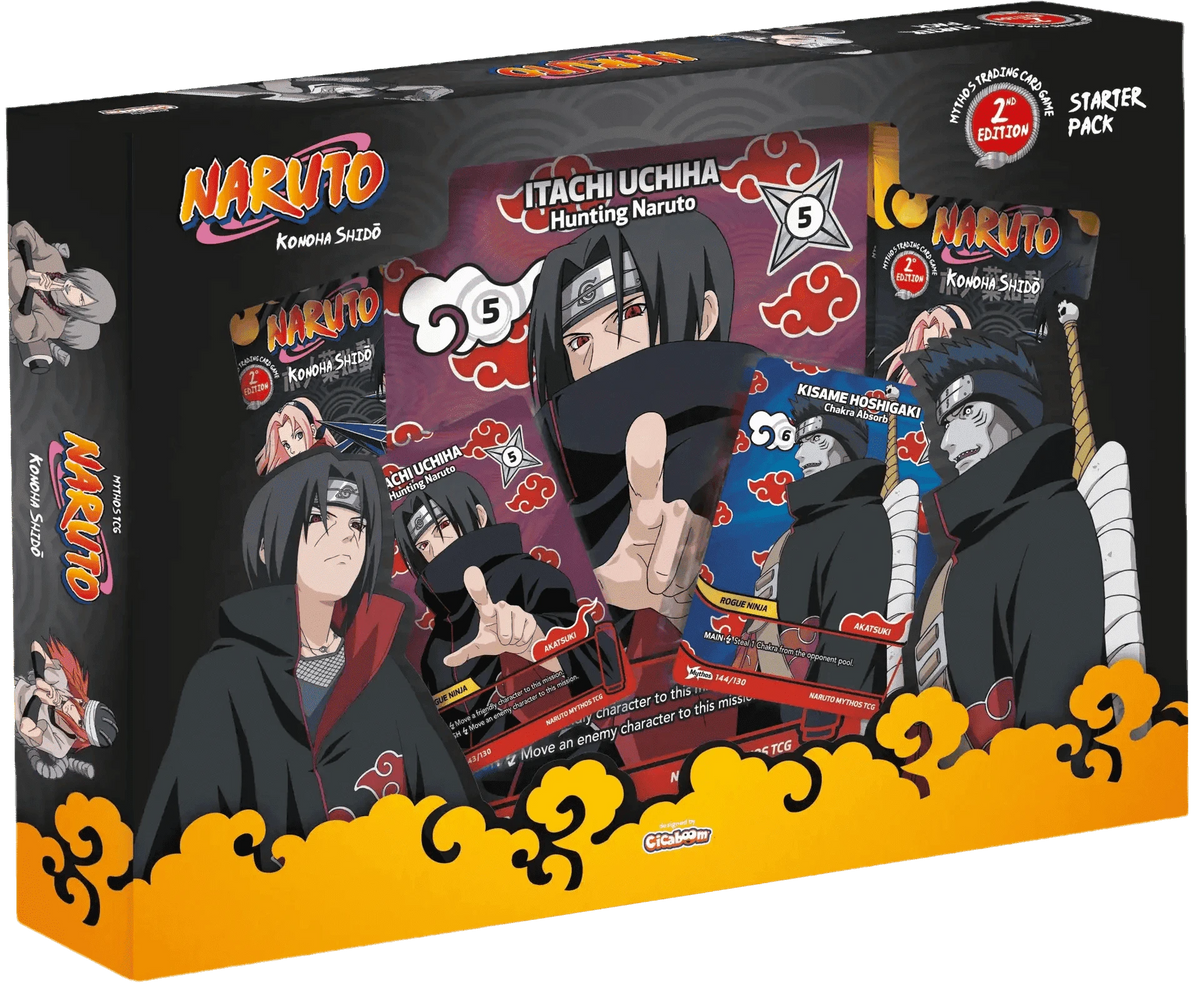 Naruto Mythos TCG: Set 1 Konoha Shido, 2nd Edition Starter Pack (PRE-ORDER) - PTC Collectibles