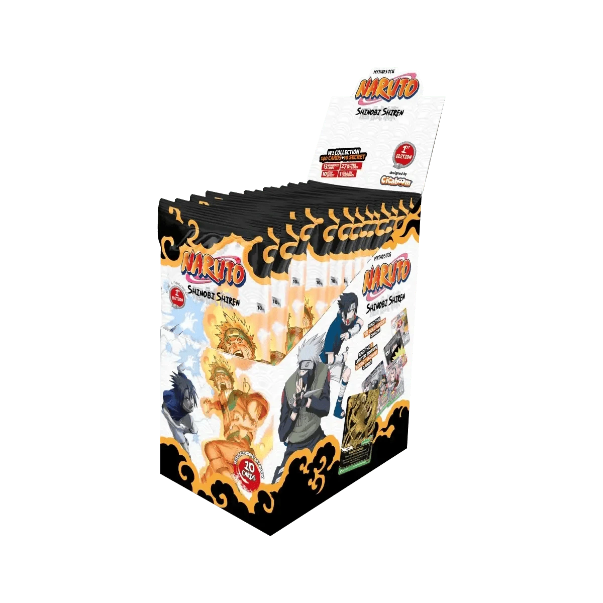 Naruto Mythos TCG: Set 2 Shinobi Shiren, 1st Edition Booster Box (PRE-ORDER) - PTC Collectibles