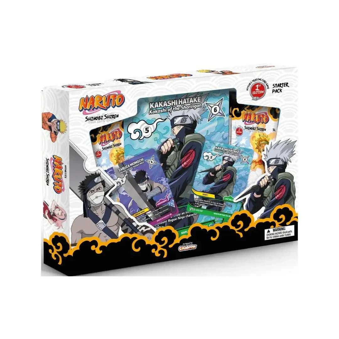 Naruto Mythos TCG: Set 2 Shinobi Shiren, 1st Edition Kakashi vs Zabuza Starter Pack (PRE-ORDER) - PTC Collectibles