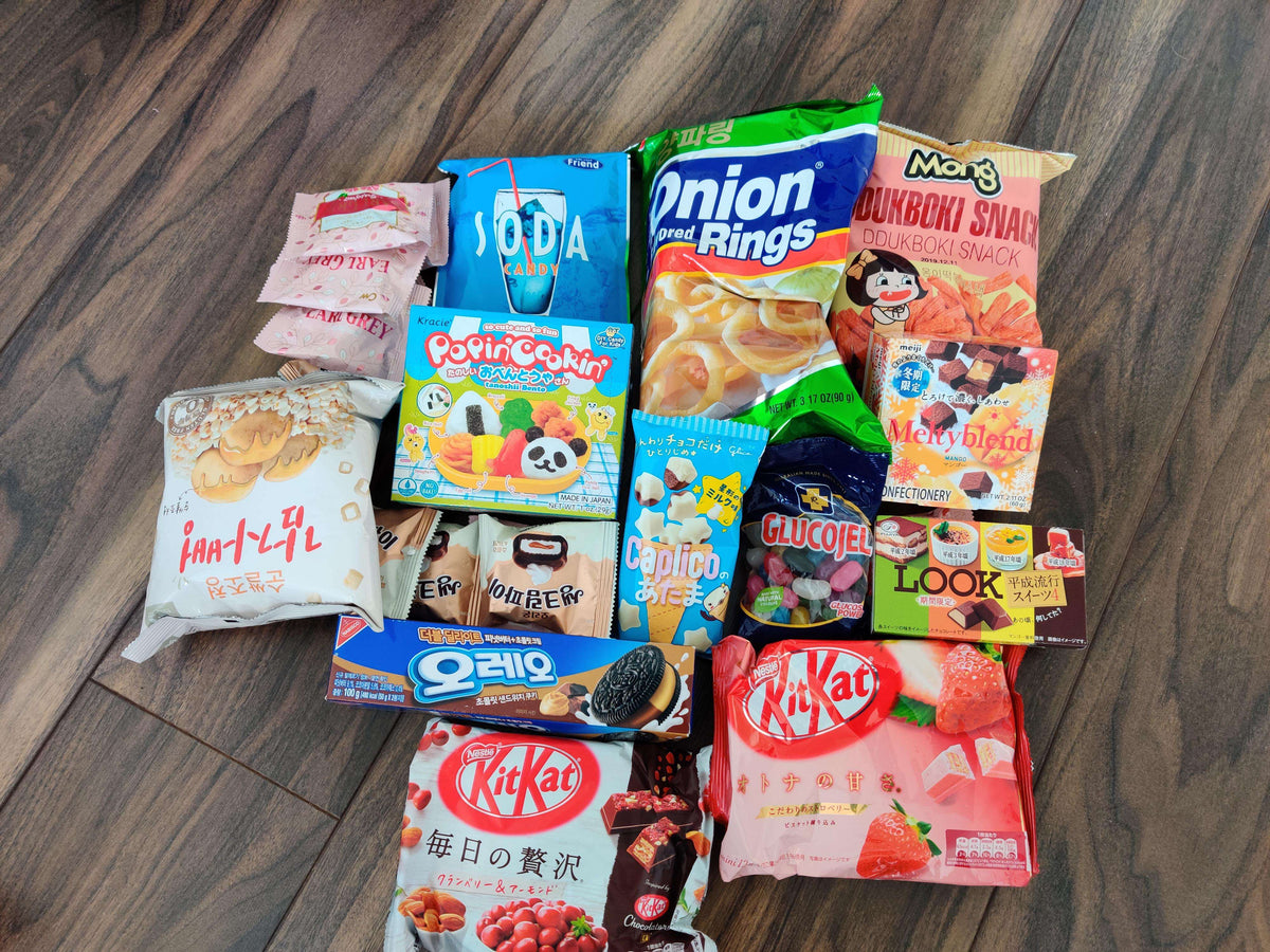 International Snack Box - Candy/Chocolate Monthly Box - Premier Trading Cards