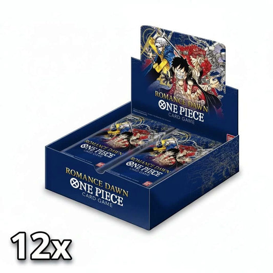 One Piece OP-1 Romance Dawn White Bottom Booster Box CASE (12ct) - PTC Collectibles