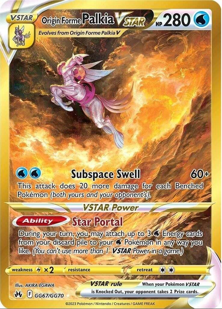 Origin Forme Palkia VSTAR (Secret) (GG67/GG70) (CRZ:GG) - PTC Collectibles
