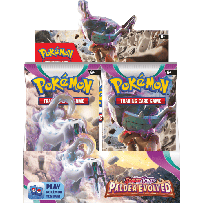 Pokemon SV2 Paldea Evolved Booster Box - Premier Trading Cards