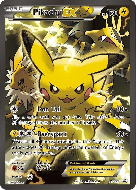 Pikachu EX - XY124 (XY124) (PR) - PTC Collectibles