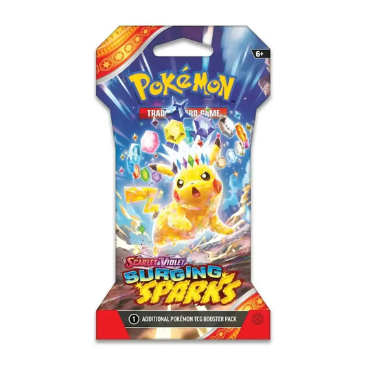 Pokemon SV8 Surging Sparks Sleeved Blister - Premier Trading Cards