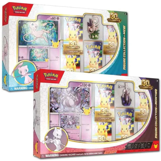 Pokemon 30th Celebration Figure Collection - Mew OR Mewtwo (Pre-Order) - PTC Collectibles