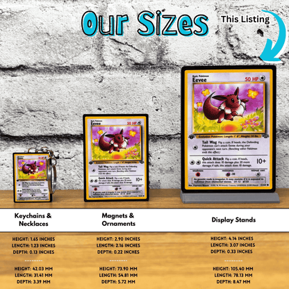 Pokemon Card Display Stands 101-151 (XXL)