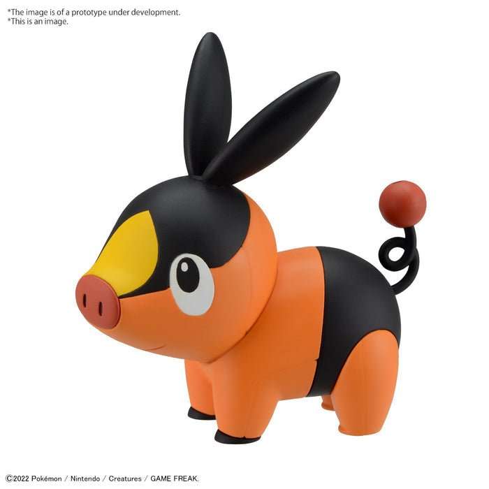 Pokemon Model Kit Quick!! 14 Tepig - PTC Collectibles