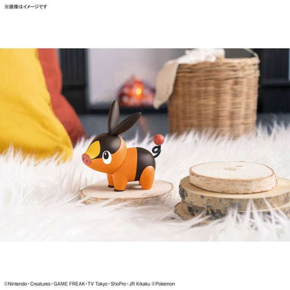 Pokemon Model Kit Quick!! 14 Tepig - PTC Collectibles