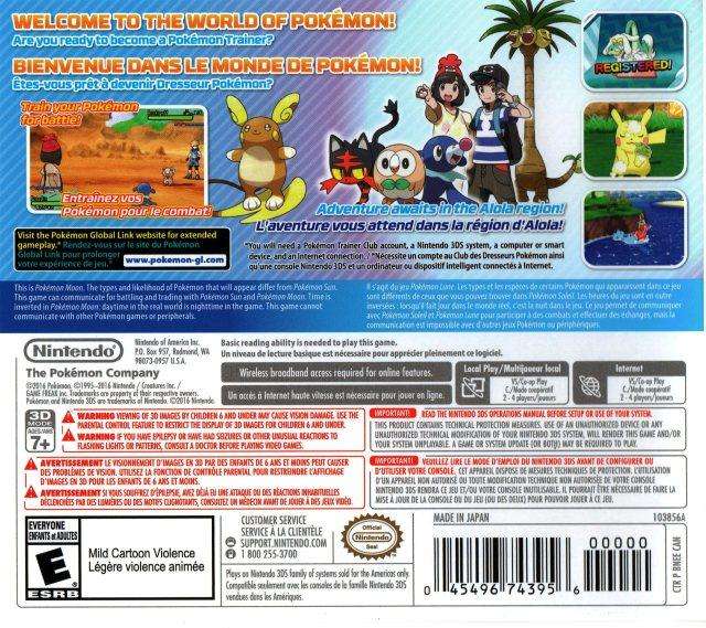 Pokemon Moon - PTC Collectibles