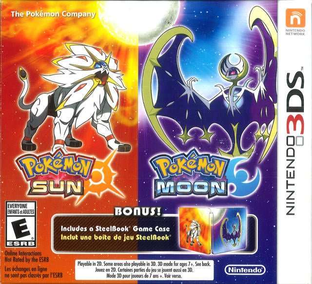 Pokémon Moon & Sun Dual pack Steel Limited Edition - PTC Collectibles