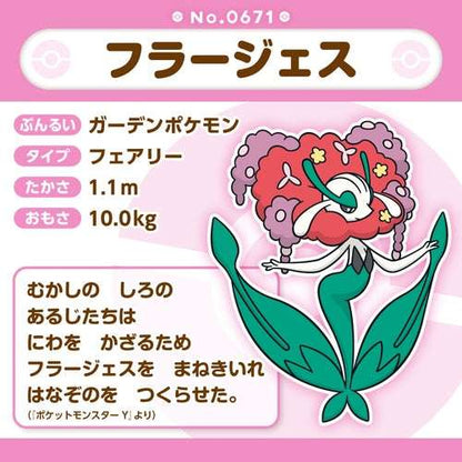 Pokémon Plush - Pokemon Fit - Florges (No.671) - PTC Collectibles